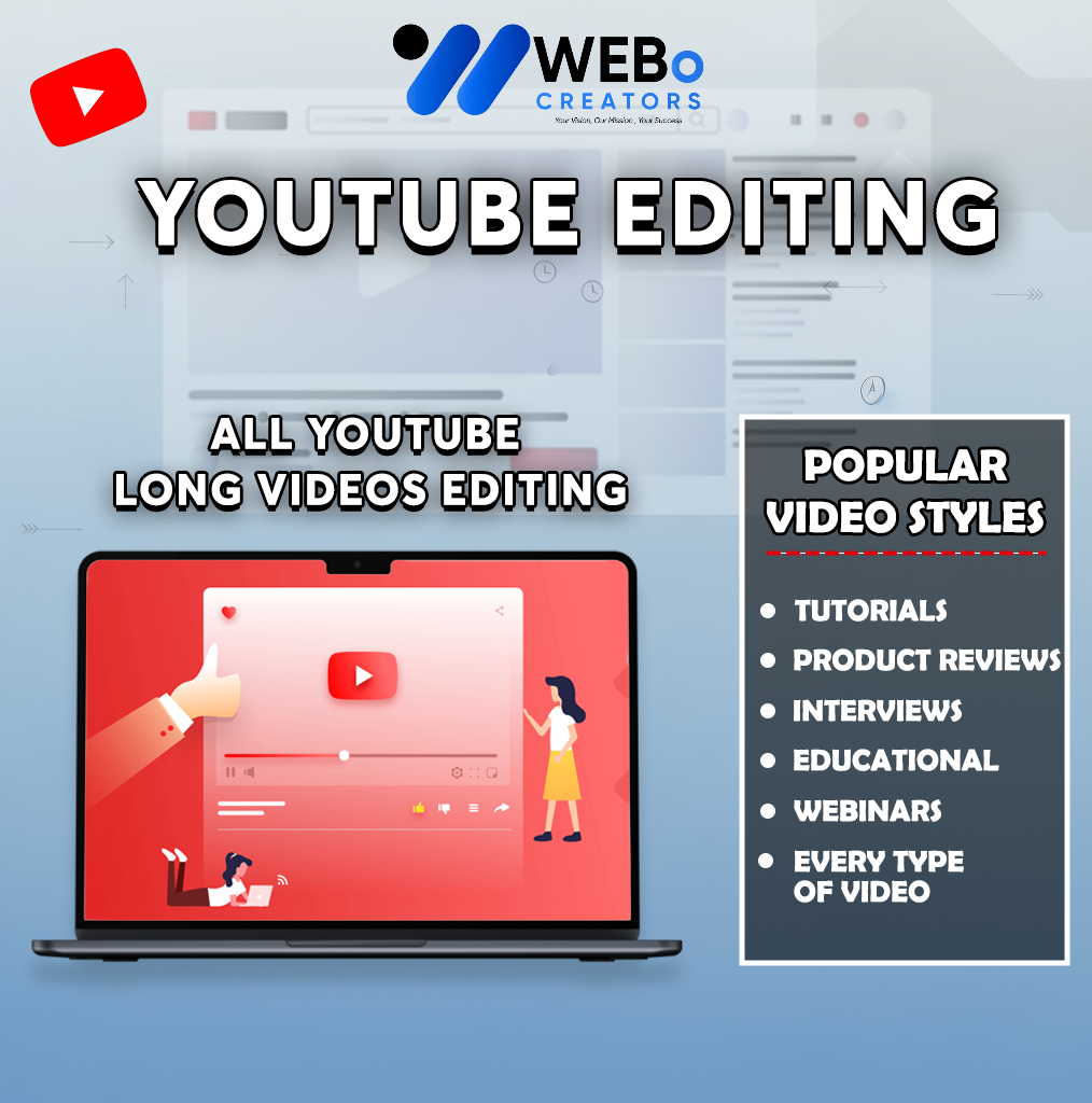 YouTube Video Editing Services at Affordable Cost - Hire Experienced YouTube Video Editors in Atlanta